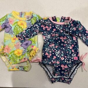 Baby rufflebutts swim